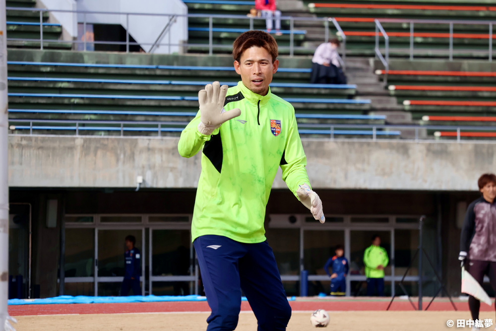 【取材ノート：長野】緊急登板の田尻健、引退試合の丹野研太。元同僚GKが共演した1分間