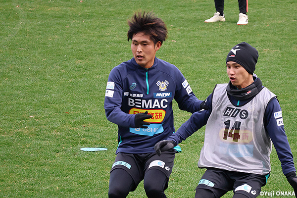 【取材ノート：今治】2026年の飛躍を誓い、竹内悠力が新たなディフェンスリーダーに名乗りを挙げる