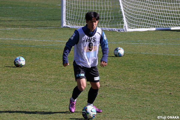 【取材ノート：今治】連敗中も動じることなく、梶浦勇輝は首位を叩いて勝利を誓う