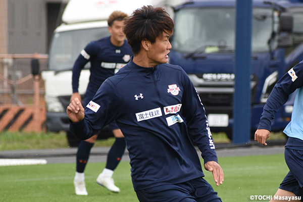 【取材ノート：大宮】尾崎優成、ピッチへ帰還　勝利を追い求め次に臨む