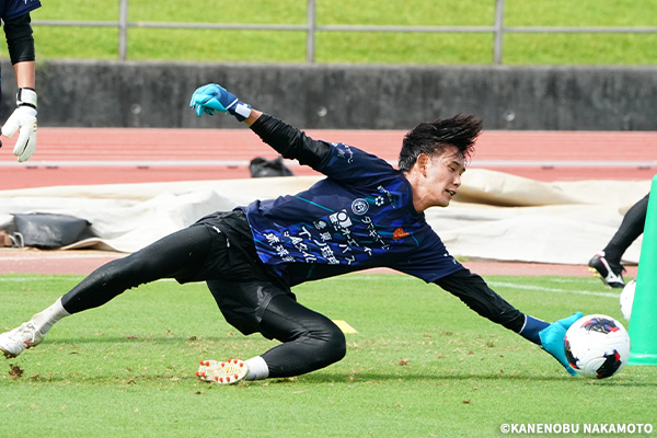 【取材ノート:琉球】GK宮本流維が見せた90分。3失点の悔しさを次の成長へ