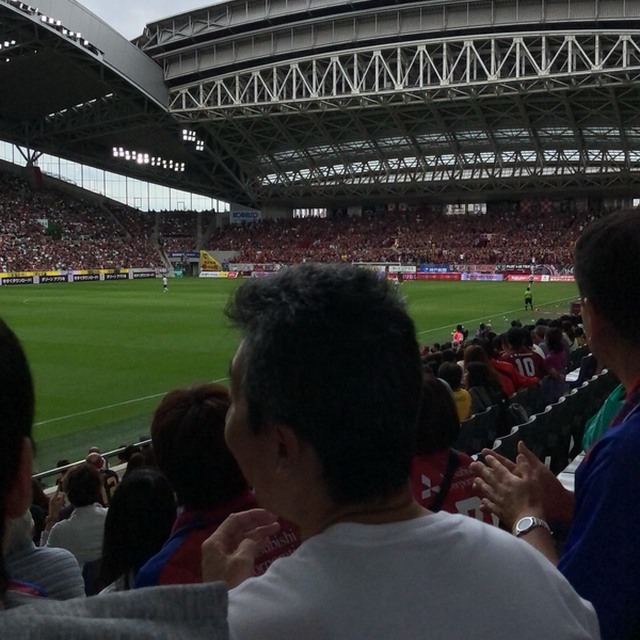 ミックス席からのスタジアム