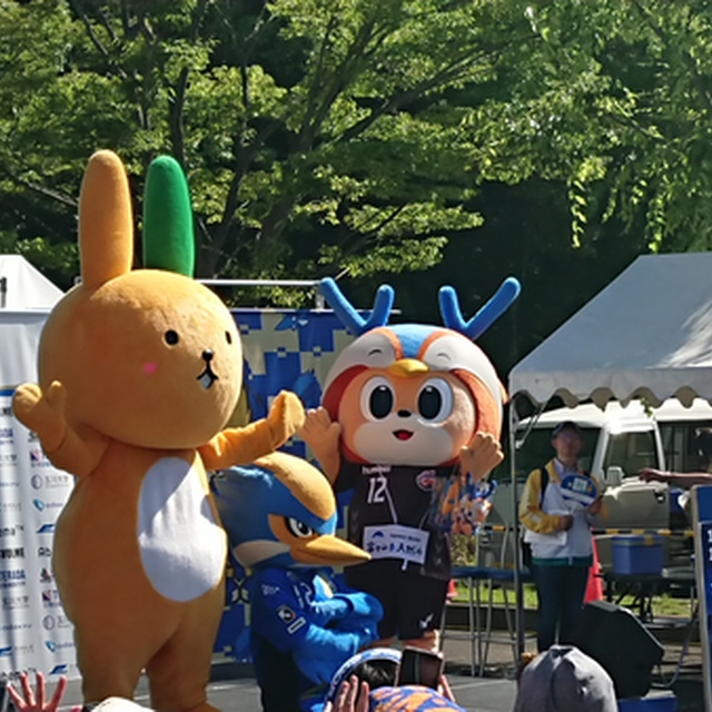 ヴィヴィくんとゼルビーくん