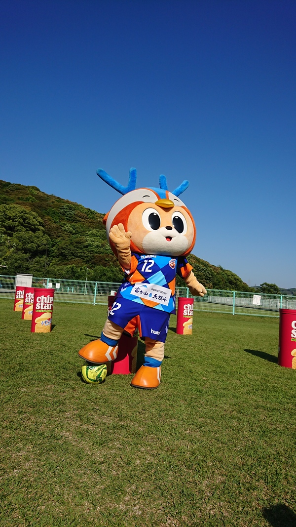 ヴィヴィくんはドリブルも上手