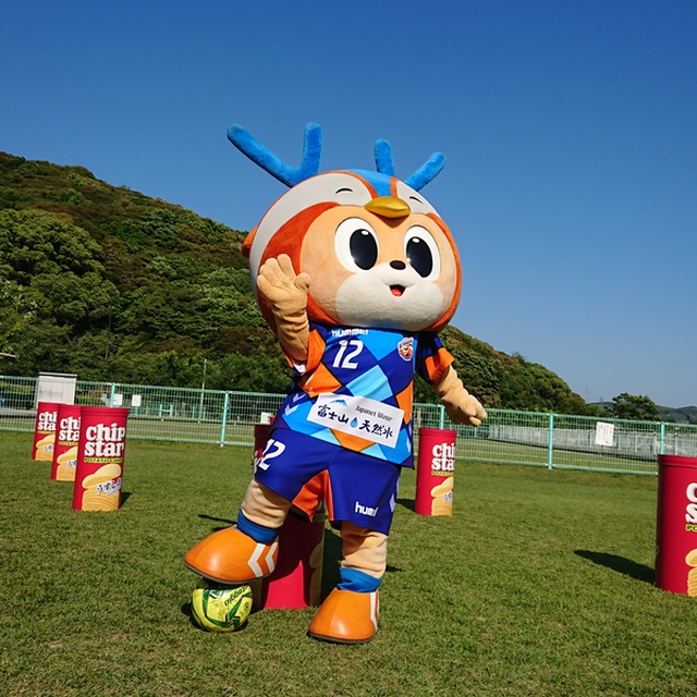 ヴィヴィくんはドリブルも上手