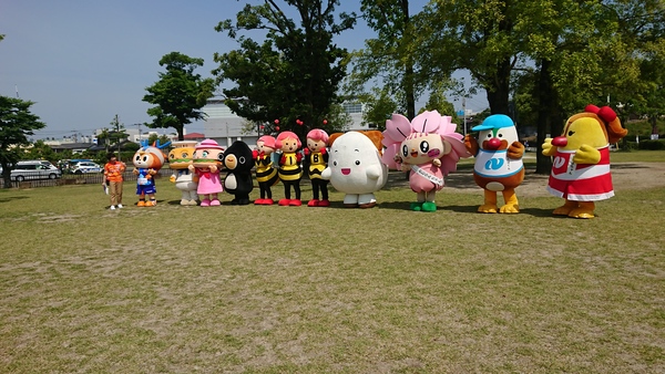 長崎県内のゆるキャラ大集合
