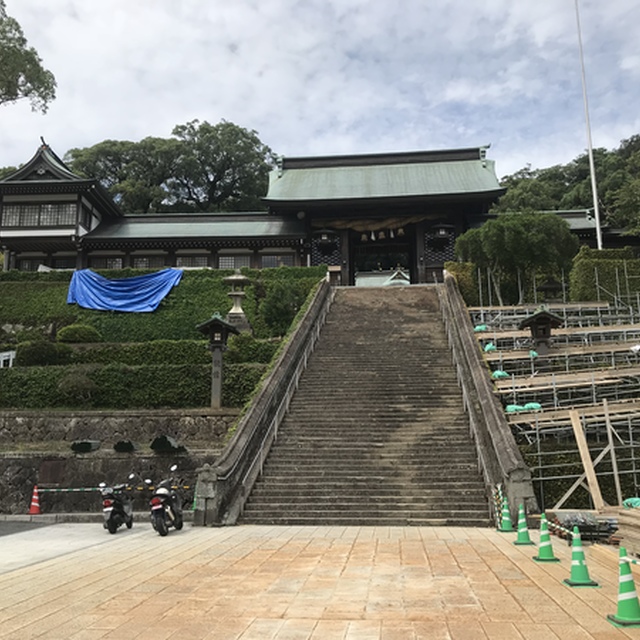 諏訪神社、結婚式に遭遇