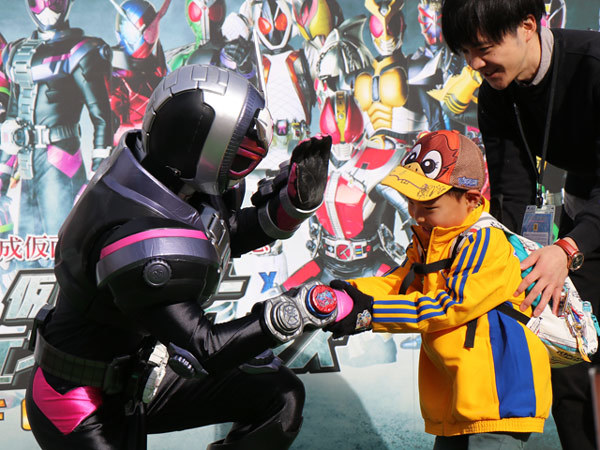仮面ライダージオウがユアスタに！　