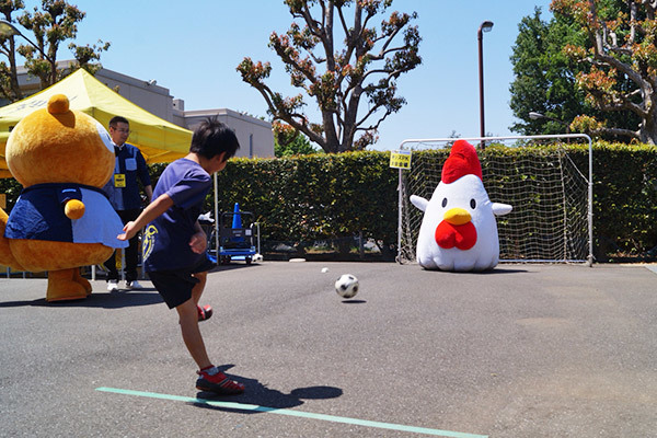 キッズPK大会が開催中！