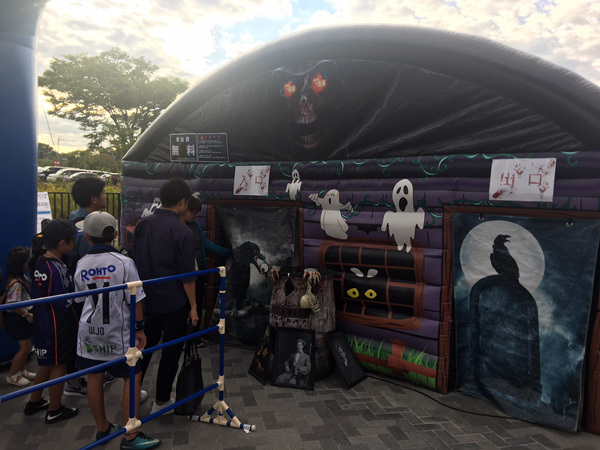背筋も凍るお化け屋敷が、Gパークに初登場！