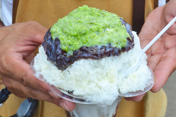 贅沢な夢のコラボ「だだちゃ豆氷」