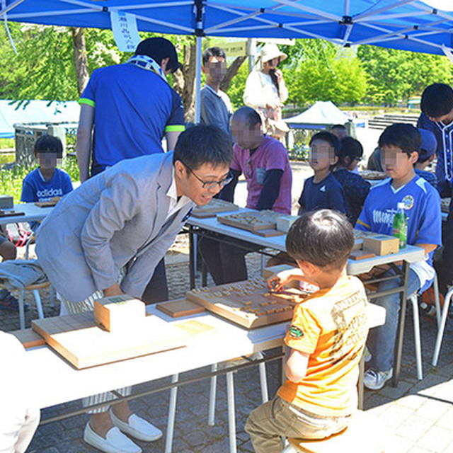 プロ棋士4名を迎えた「将棋×サッカーコラボイベント」