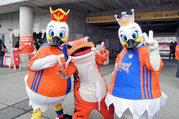 一平くん、ビッグスワンに来たる