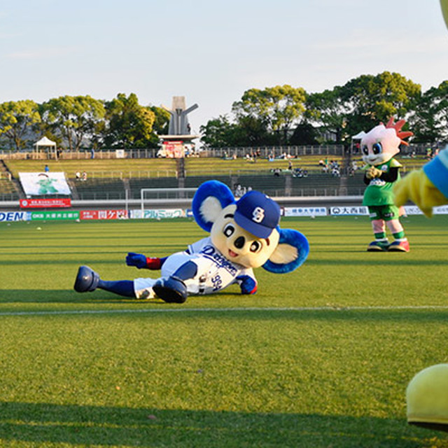 ドアラが岐阜の応援に駆けつけた！