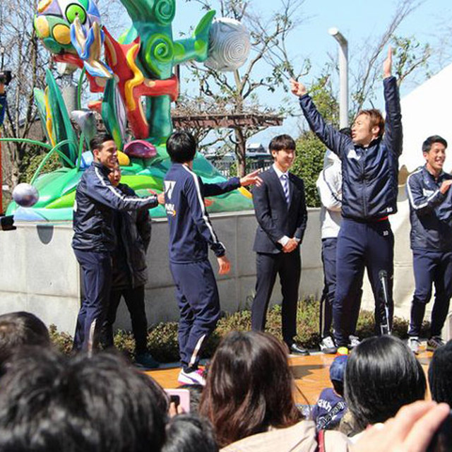 「春のファン祭り」の様子