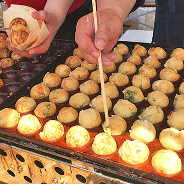 本場大阪のたこ焼きが出張出店！