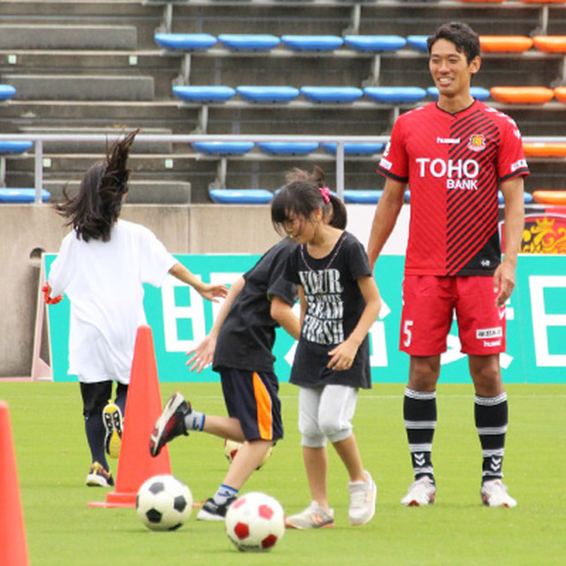 大七酒造×福島ユナイテッドFCサッカー教室