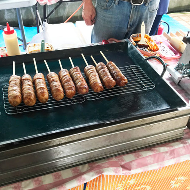 食べ応えのある「肉巻きおにぎり」　