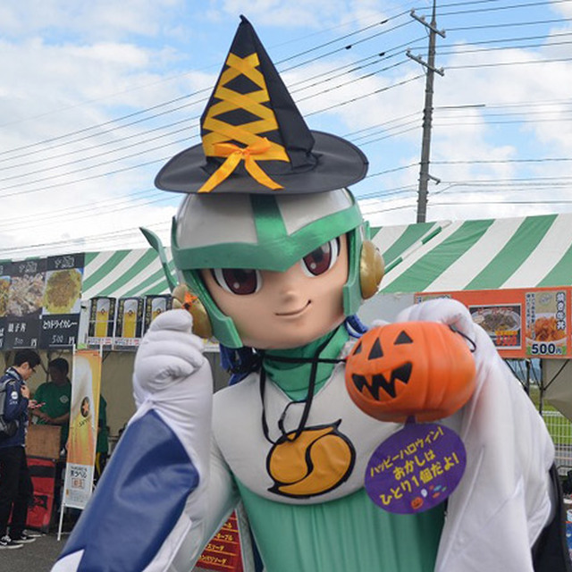 ハロウィンverのガイナマン