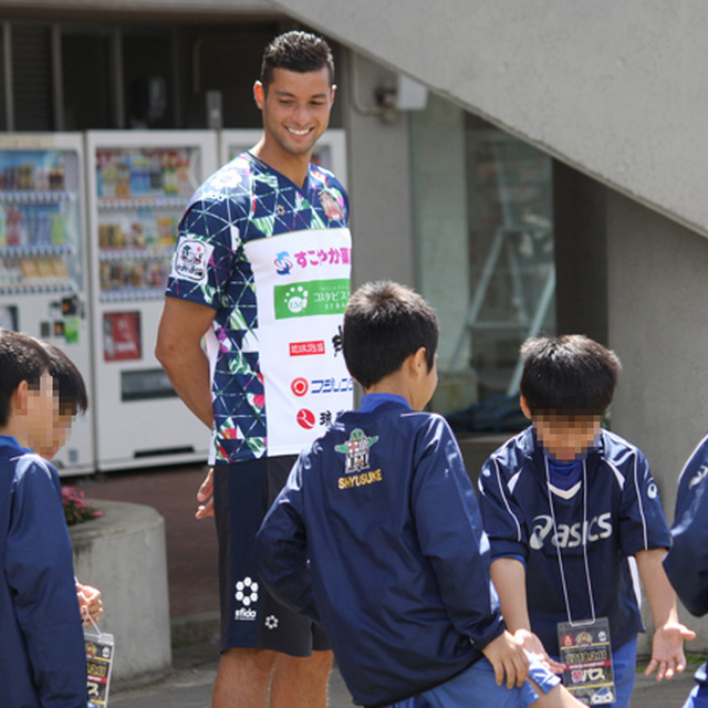 子供達に人気のカルボン選手