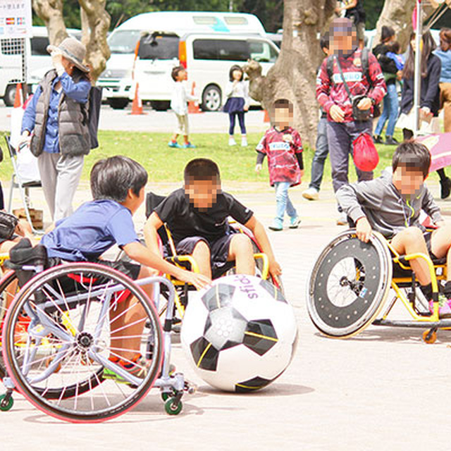 車イスサッカー体験会