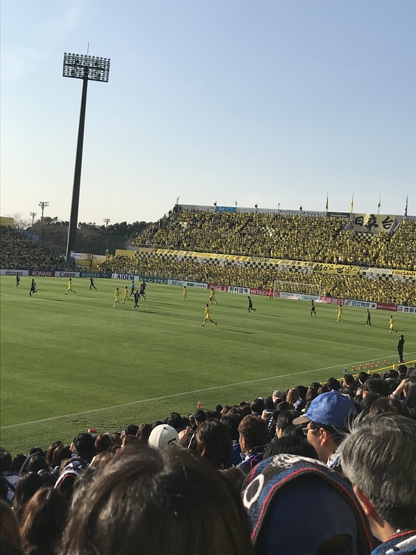 席からの眺め。