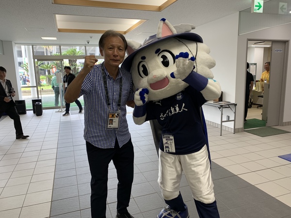 鹿児島のマスコットゆないくーと。