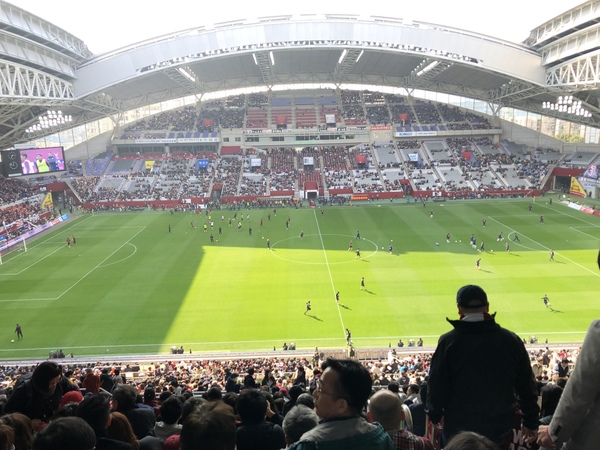 スタジアム上段からの風景