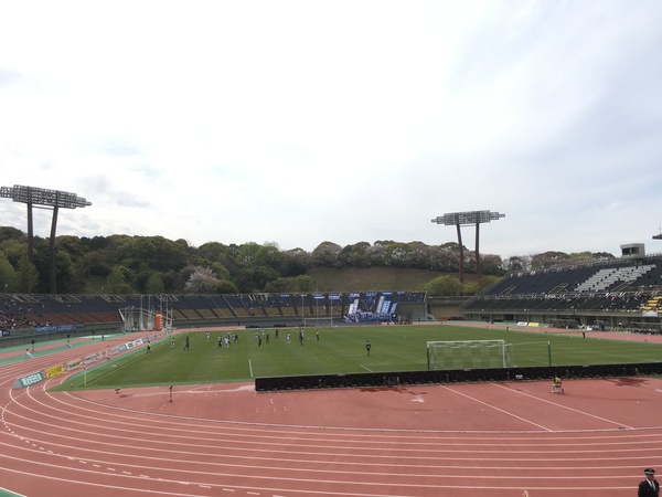 ホームゴール裏