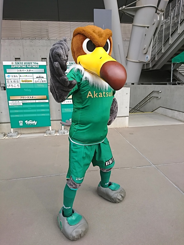 ポーズのリクエストに応えてくれるヴェルディ君
