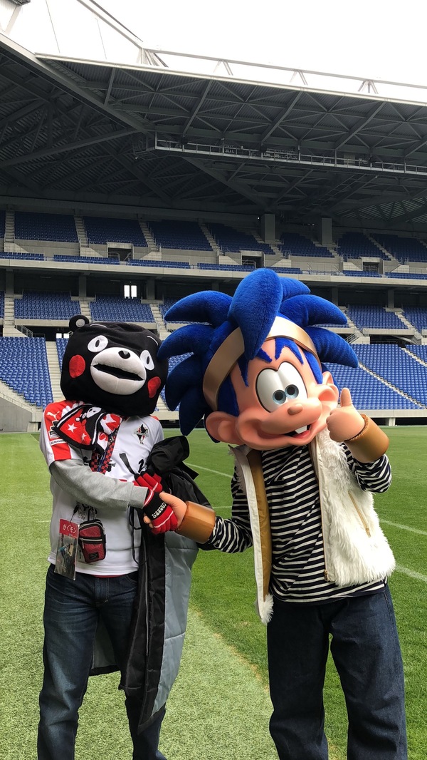 マスコット会inパナスタ
がくモンさんとボーイ
夢の共演