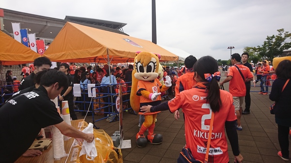 アルディージャのマスコットミーヤ様