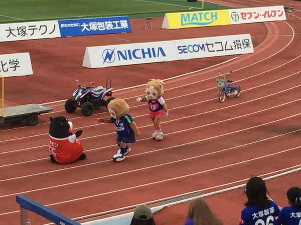 ボルタくんティスちゃん
あのクマモンさえもタジタジ