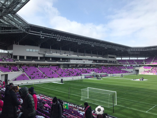 ビジター席から③