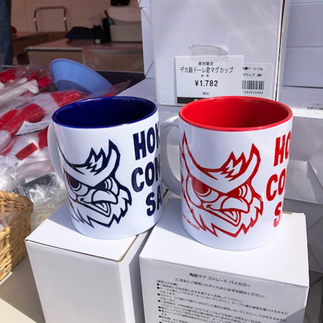 札幌厚別限定商品の「デカ顔ドーレくんマグカップ」