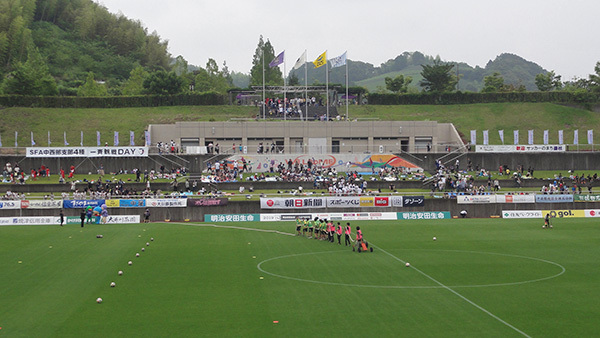 静岡県中西部のサッカー少年たちが一斉観戦！